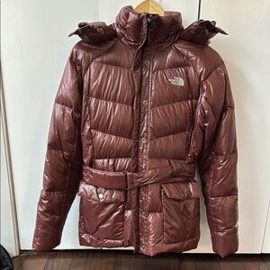 The North Face Brown Puffer Jacket
